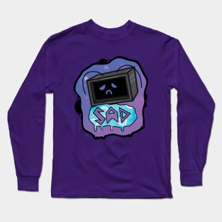 FNF HEX emoji sad Long Sleeve T-Shirt